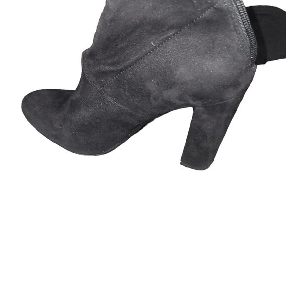 CARLOS Over The Knees Suede Boots Women's. Size 7.5. Excellent Condition Pre-own - Picture 3 of 5